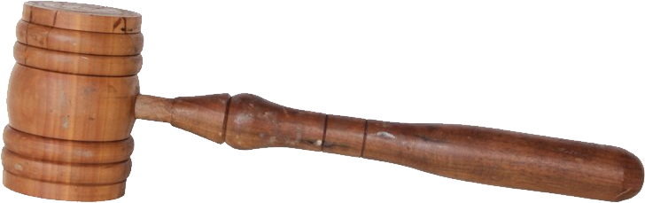 Gavel (728x229), Png Download