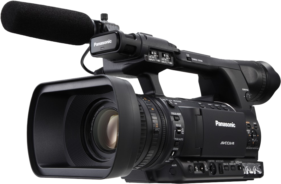 Professional Video Camera Png Photos - Panasonic Avccam Ag-ac160aej - Camcorder - 1080p (1024x668), Png Download