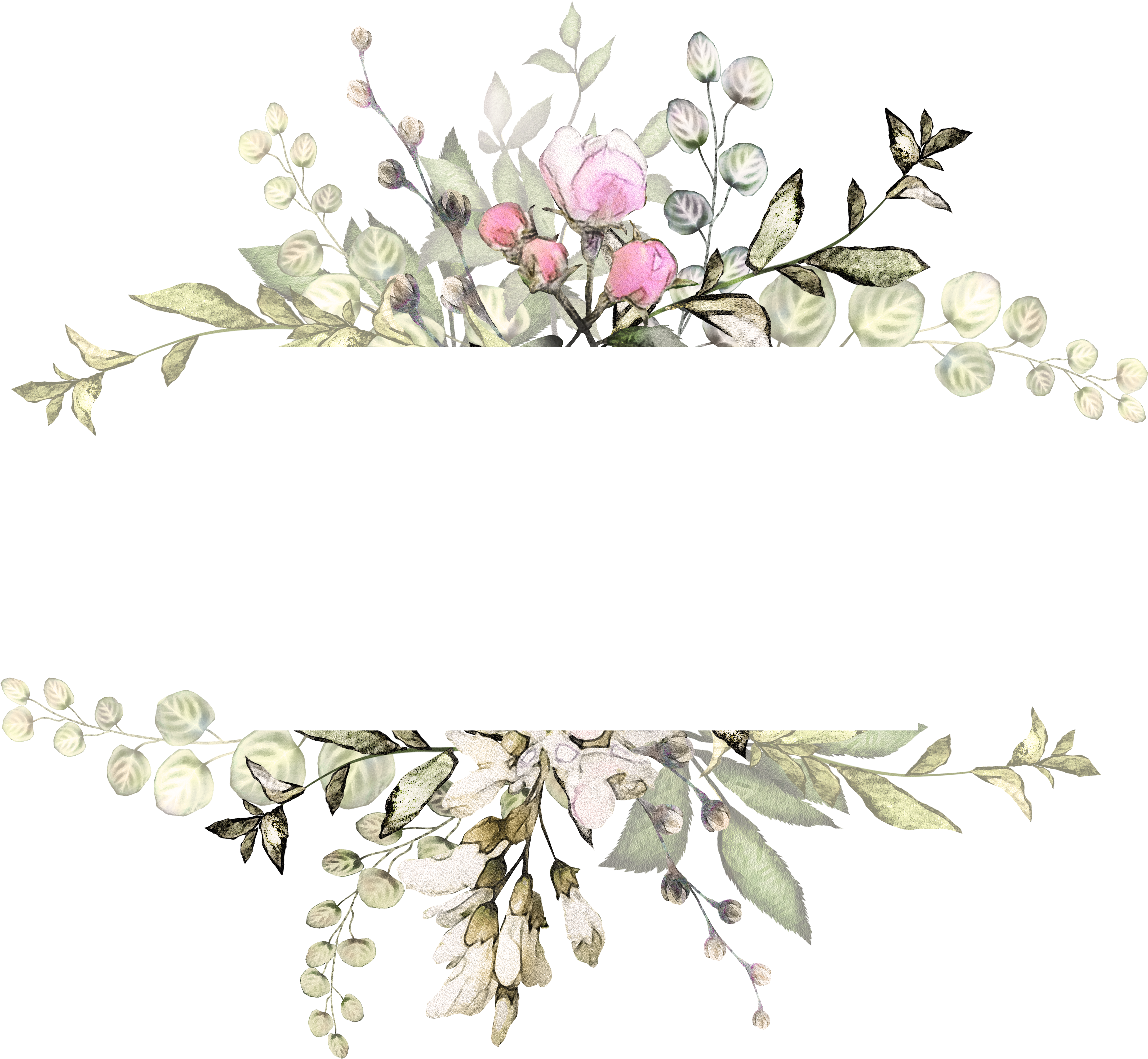 H746a Watercolor Drawing, Wreath Watercolor, Watercolor - Watercolor Painting (5113x4413), Png Download