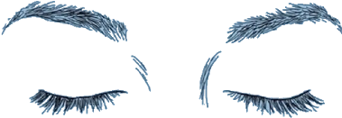 Eyebrows Drawing Simple - Eyes Tumblr Png (384x382), Png Download