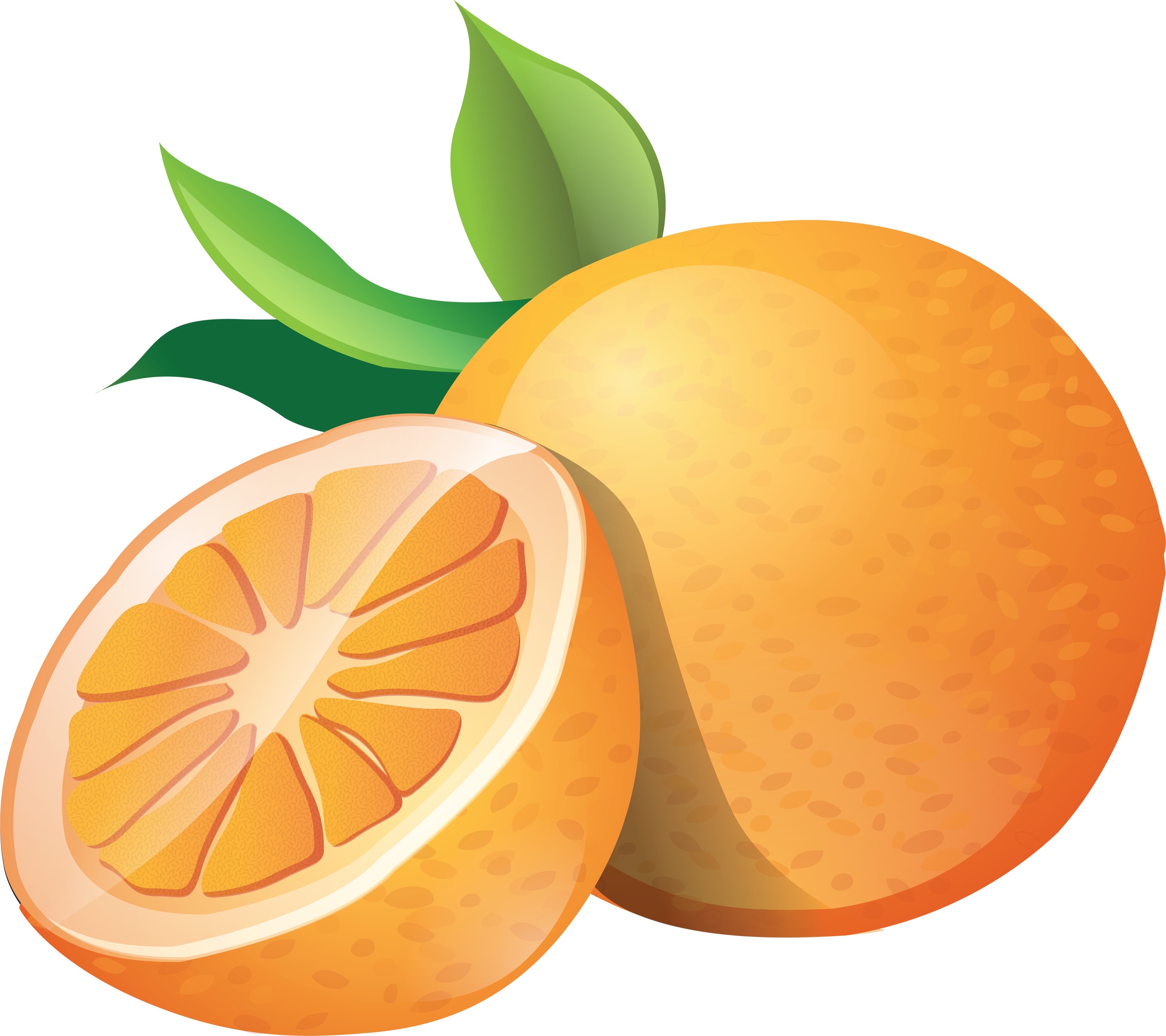 Orange Png Clip Art (3239x2880), Png Download