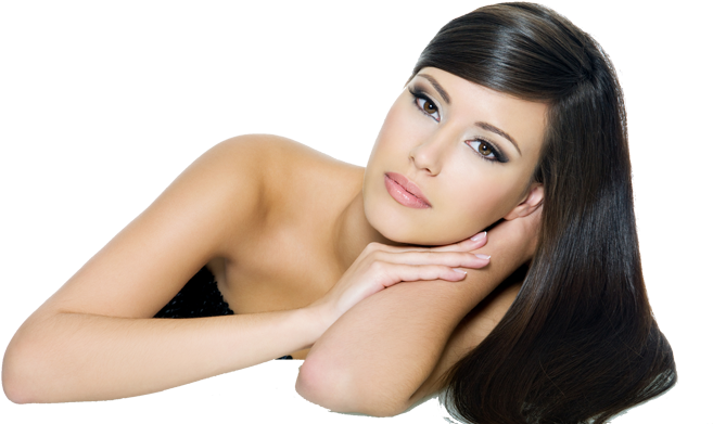 Beautiful Girl Png Hd - Girl Beautiful Hair Png (700x400), Png Download