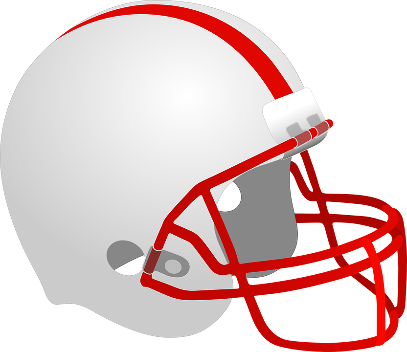 Red Football Helmet Clipart (800x800), Png Download