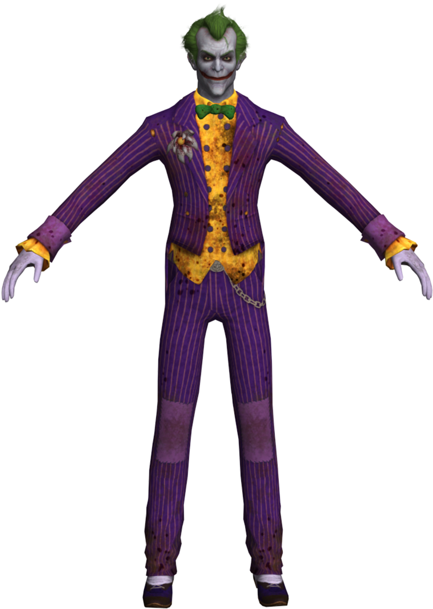 Memes For The Joker Arkham Asylum Art - Joker Arkham City Art (900x1205), Png Download