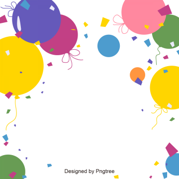 Cartoon Balloon Background, Cartoon Design, Balloon, - Cartoon Balloon Background (360x360), Png Download
