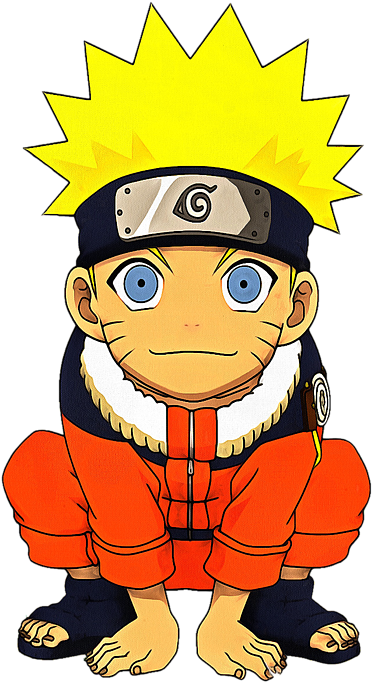 Bleed Area May Not Be Visible - Naruto Chibi (525x700), Png Download