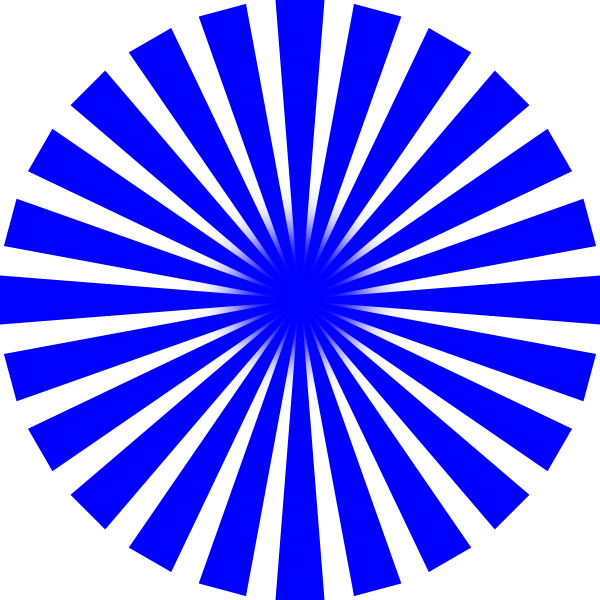 Royal Rays Clip Art At Clker Com - Sun Ray Clip Art (600x600), Png Download