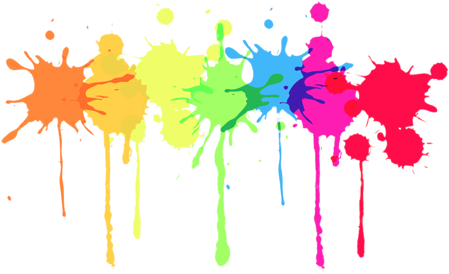 Miscellaneous - Paint Splatter Clip Art (1680x1050), Png Download