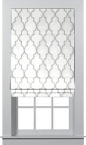Classic Roman Shade, Verona Dove 1048 - Verona Dove Roman Shade (310x487), Png Download