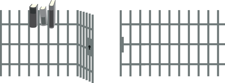 Jail Bars Png Download - Prison Png (750x279), Png Download