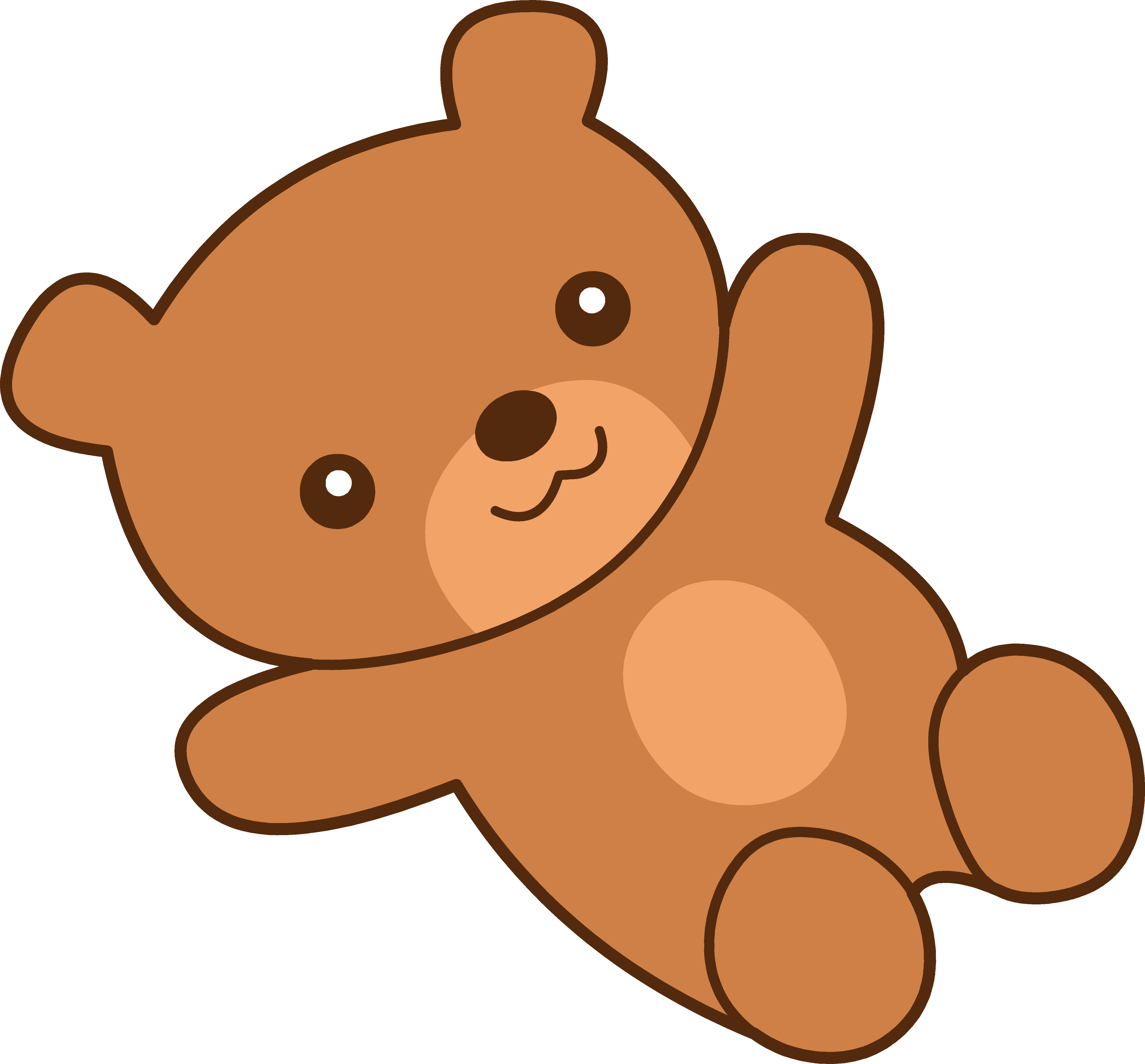 Teddy Bear Template - Teddy Bear Clip Art Transparent (830x772), Png Download