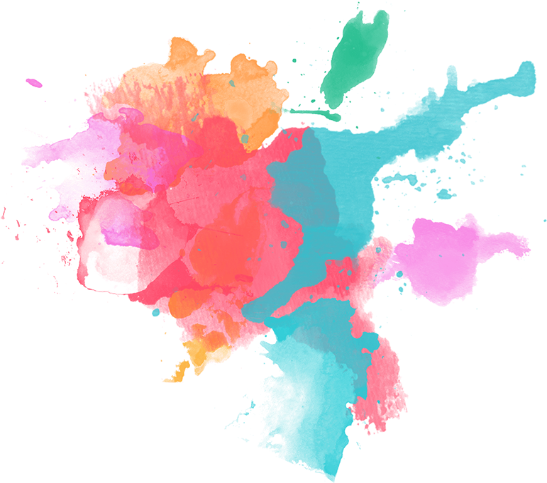 Png Black And White Watercolor Painting Magenta Travel - Watercolor Splash Transparent Background (780x695), Png Download