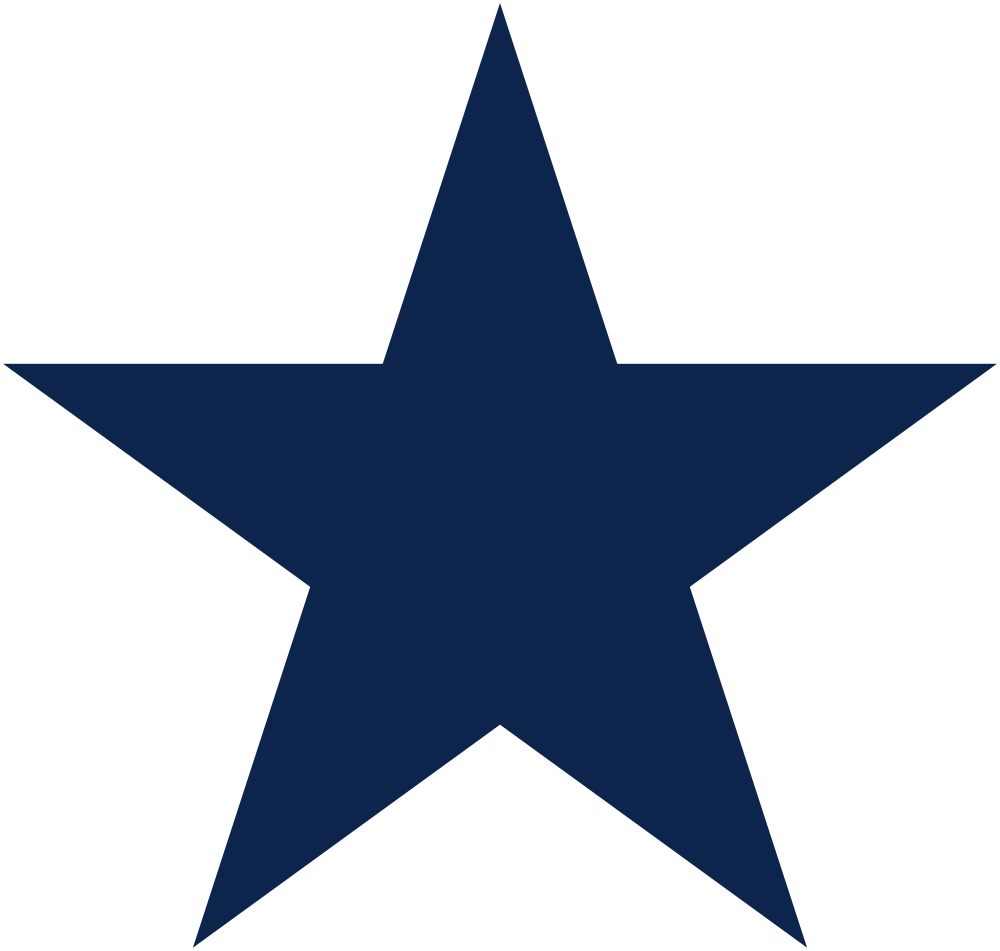 Dallas Cowboys Clipart - Blue Star On White Background (1000x951), Png Download