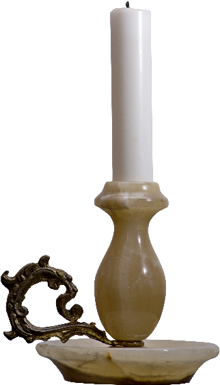 Candle With Candlestick Png - Table (800x600), Png Download