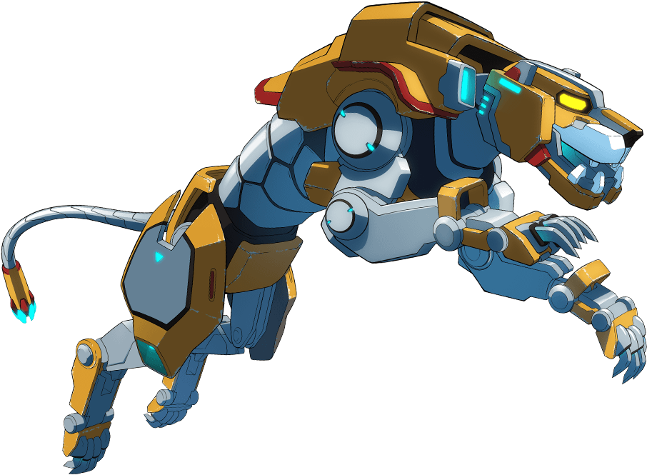 Yellow Lion - Voltron Legendary Defender Red (925x684), Png Download