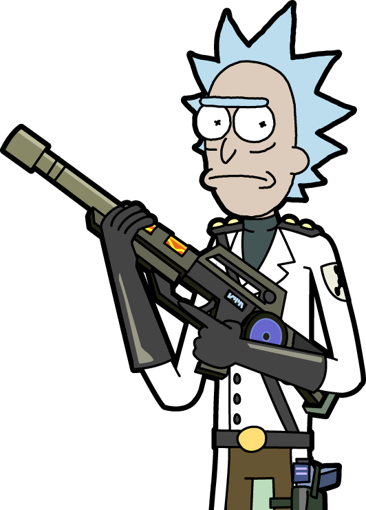 Guard Rick - Rick And Morty Guard Rick (532x741), Png Download