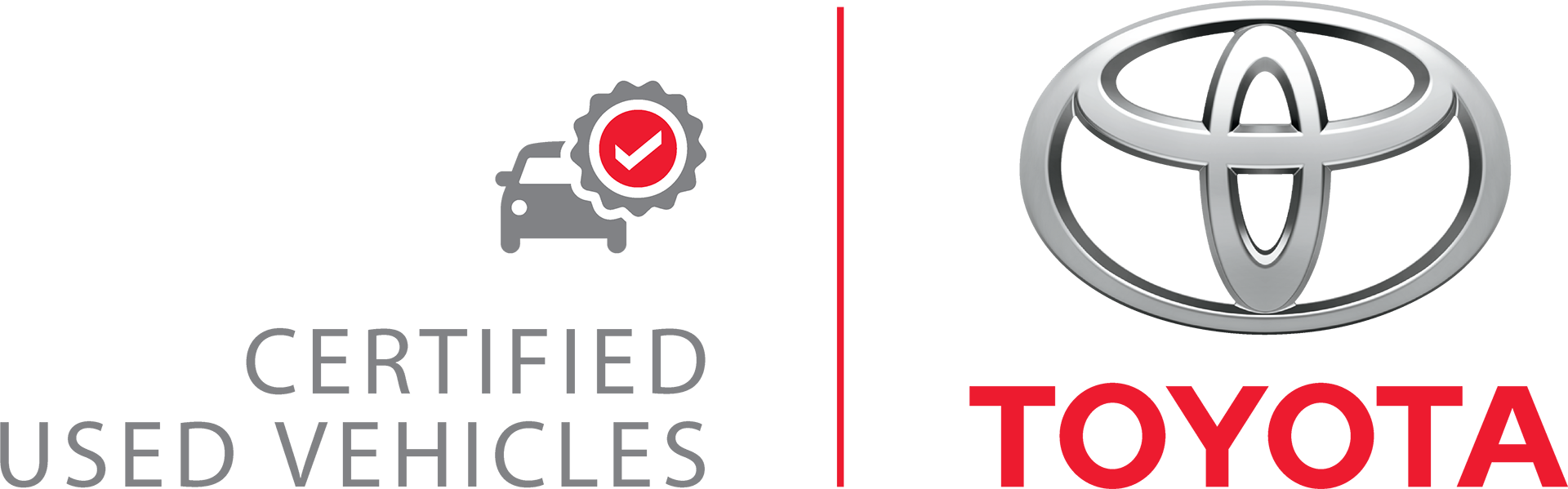 Toyota Certified Pre-owned - Toyota Certified Pre Owned Logo (1920x599), Png Download