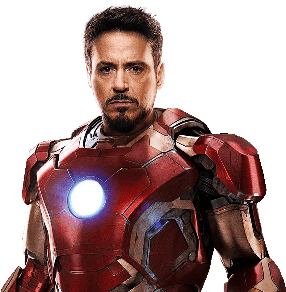 Ironman Png - Iron Man And Black Panther (1000x1000), Png Download