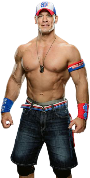 John Cena Renders By Hsn Desinger - Jada Toys Wwe Wrestling Nano Metalfigs John Cena Diecast (480x600), Png Download
