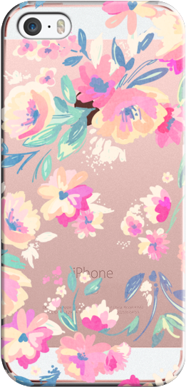 Casetify Iphone Se Classic Snap Case - Dayspring Joyfully Yours Daysp Floral Planner (282x560), Png Download