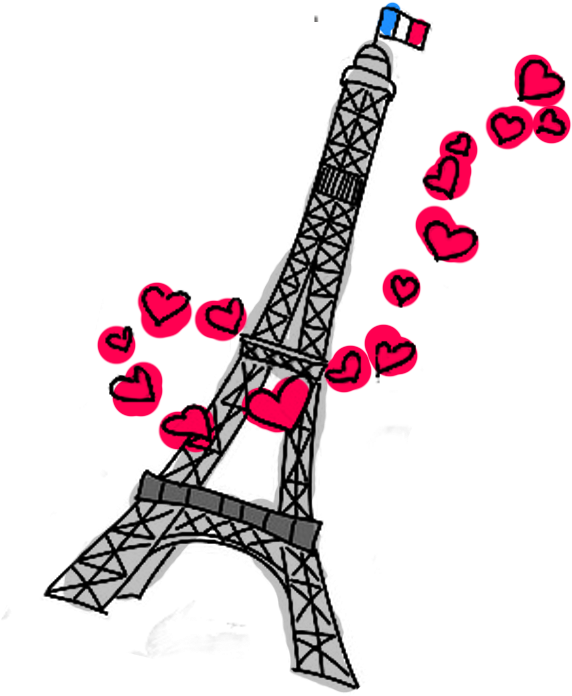 Eiffel Eiffel Tower Paris Free Cut Out Png - Paris Transparent Png (400x383), Png Download