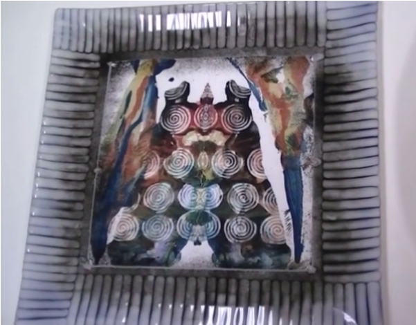 Fused Glass (600x600), Png Download