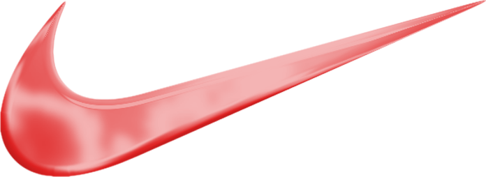 Nike Logo - Swoosh (696x254), Png Download