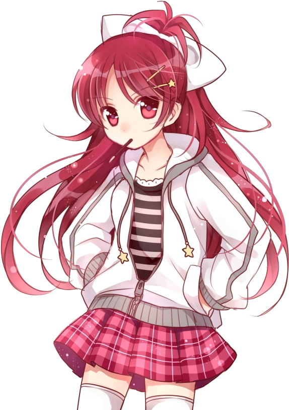 Free Icons Png - Anime Girl Kawaii Png (600x828), Png Download