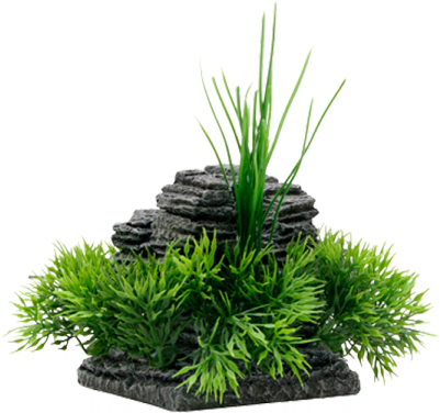 Nature-inspired Fluval Chi Waterfall Mountain Ornament - Fluval Chi Waterfall Mountain Aquarium Ornament Decoration. (400x400), Png Download
