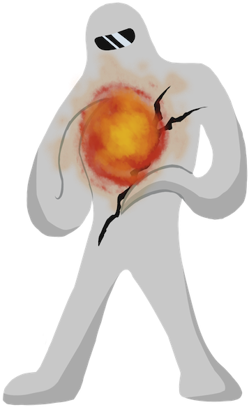 Joint Organ - Cognitive Dissonance Earthbound Giegue (389x600), Png Download