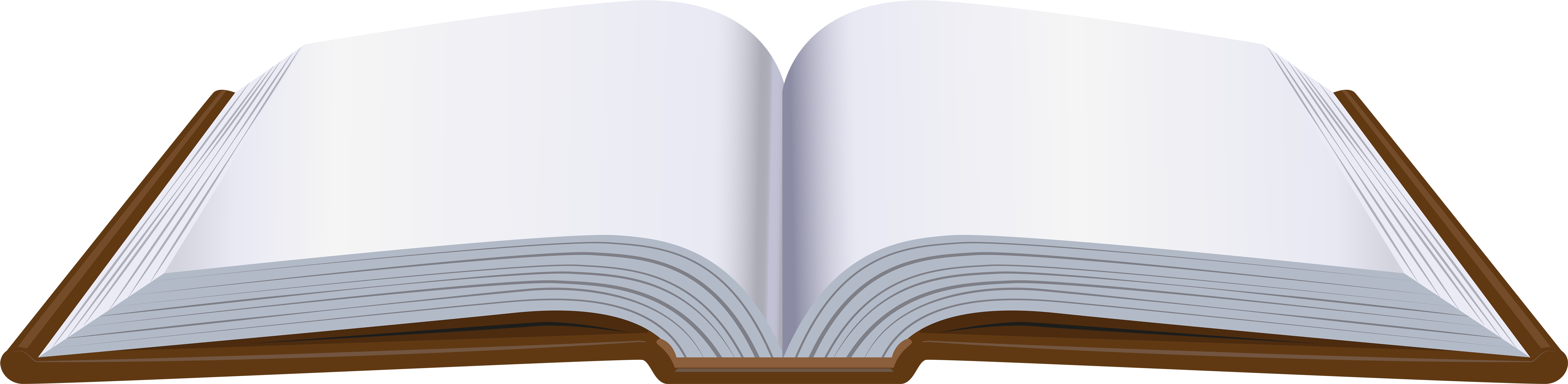 Open Book Clipart Png (8000x1999), Png Download