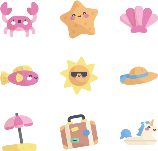 Summer Party - Party (600x564), Png Download