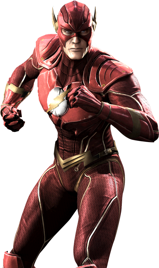 The Flash - Injustice Flash (732x960), Png Download