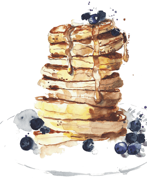 07 Nov - Watercolor Painting (487x593), Png Download