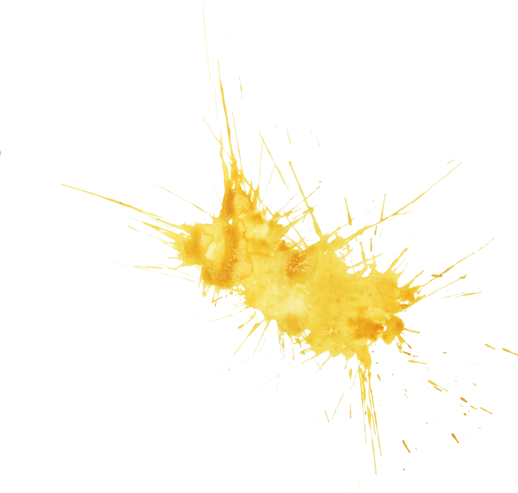 Yellow Paint Splash Png Download - Watercolor Painting (1024x976), Png Download
