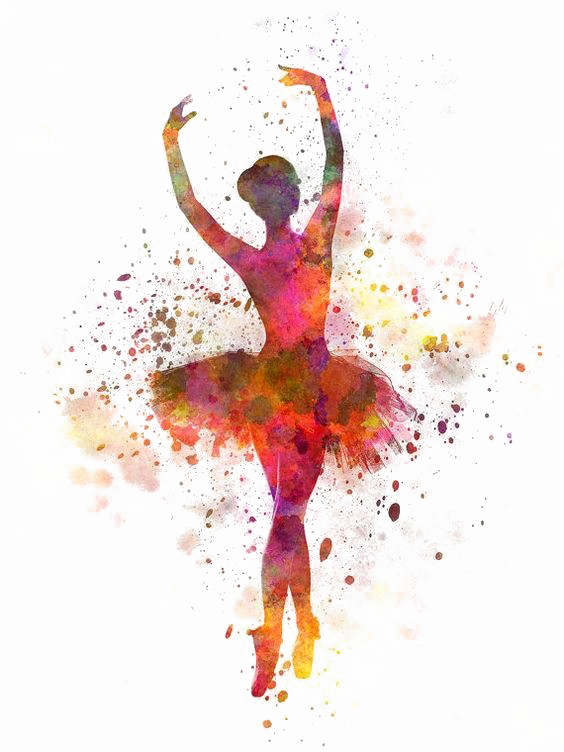 Girl Dance Png Photos - Woman Ballerina Ballet Dancer Dancing (564x752), Png Download