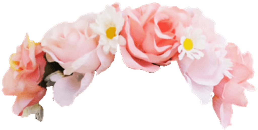 Flower Crown Transparent Png Pictures - Flower Crown Png (500x294), Png Download