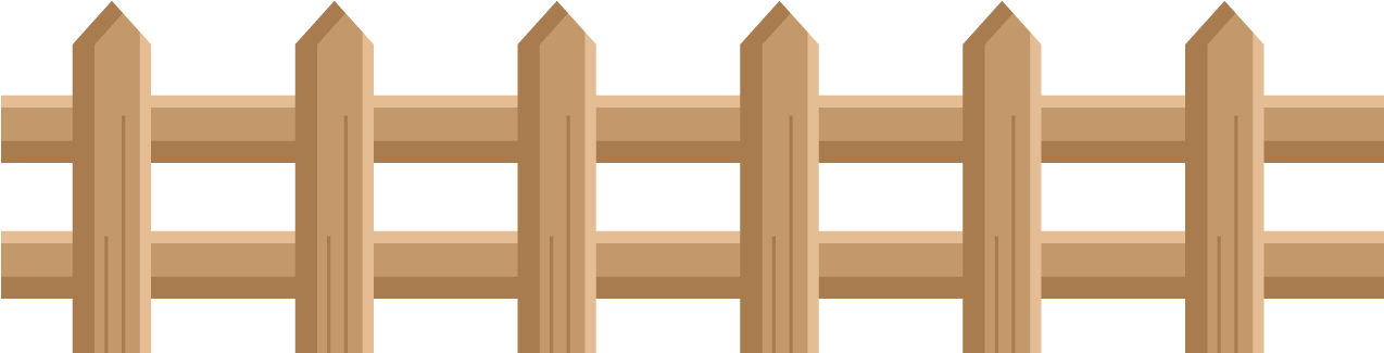 Fence Clipart Transparent (1273x526), Png Download