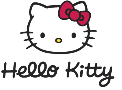 Hello Kitty Logo - Hello Kitty Cartoon (400x400), Png Download