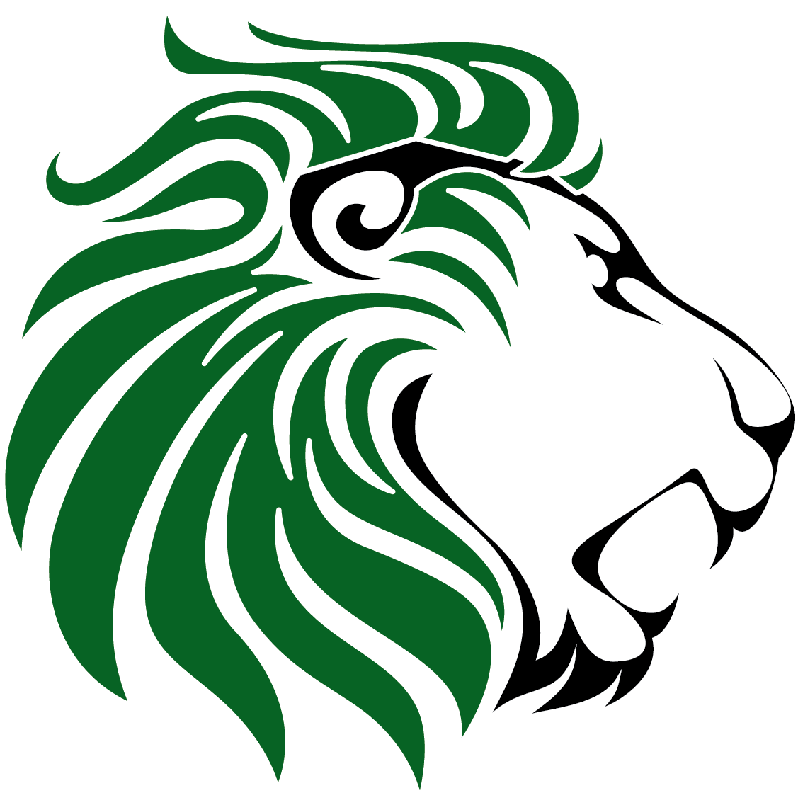 Lion - Alhambra High School Logo (1127x1137), Png Download
