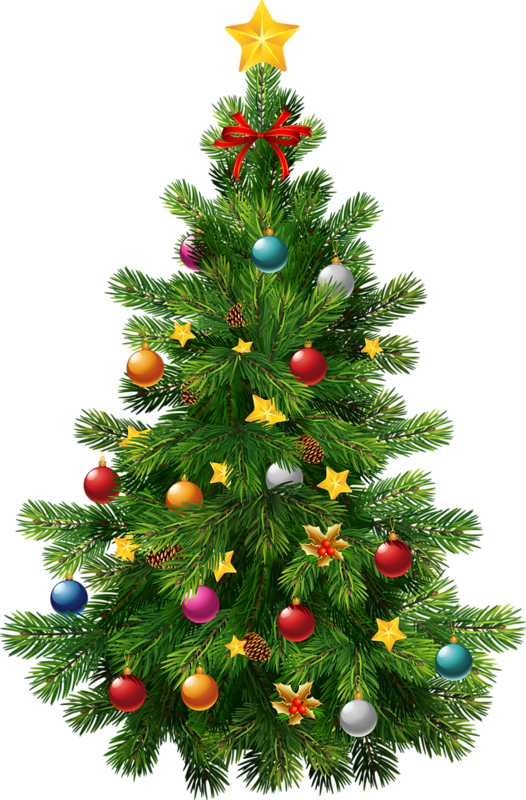 Christmas Printables, Christmas Tree Clipart, Vintage - Christmas Tree Transparent Clipart (526x800), Png Download
