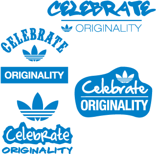 Adidas Logo Transparent - Adidas Celebrate Originality Png (400x400), Png Download