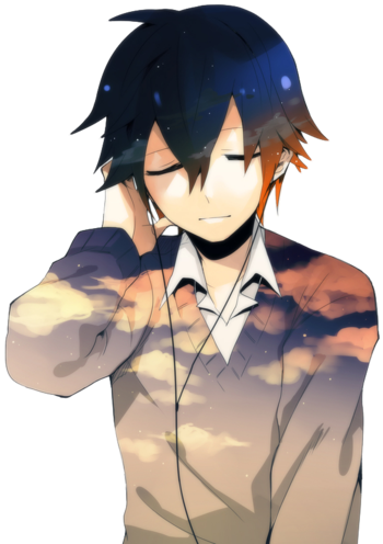 Anime Boy Png Transparent Picture - Anime Boy Png (880x1255), Png Download