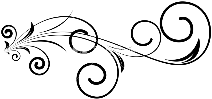 Abstract Swirl Png Picture - Flora Clipart (1000x515), Png Download