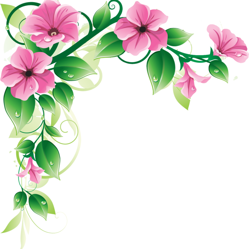 Flower - Flower Corner Designs Png (800x815), Png Download