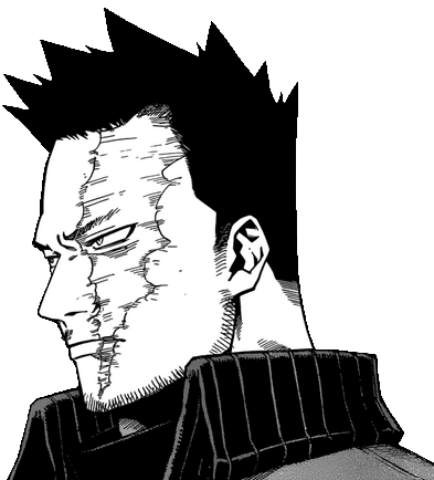Endeavor's Scar - My Hero Academia Endeavor Scar (416x435), Png Download