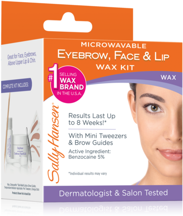 Microwavable Eyebrow, Lip, And Face Wax - Sally Hansen Face Wax (480x480), Png Download