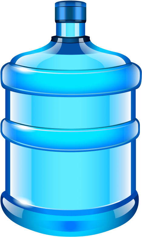 Large Water Bottle Png Clip Art - Water Bottle Clipart Png (301x500), Png Download