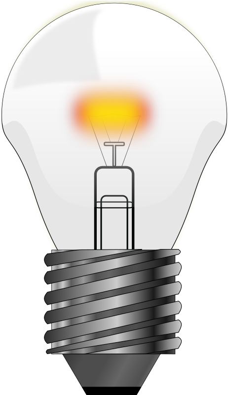 Electricity Facts - Light Bulb Animation Png (364x640), Png Download