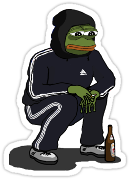 Slav Pepe Galaxies, Russia, United Russia - Pepe The Frog Adidas (375x360), Png Download